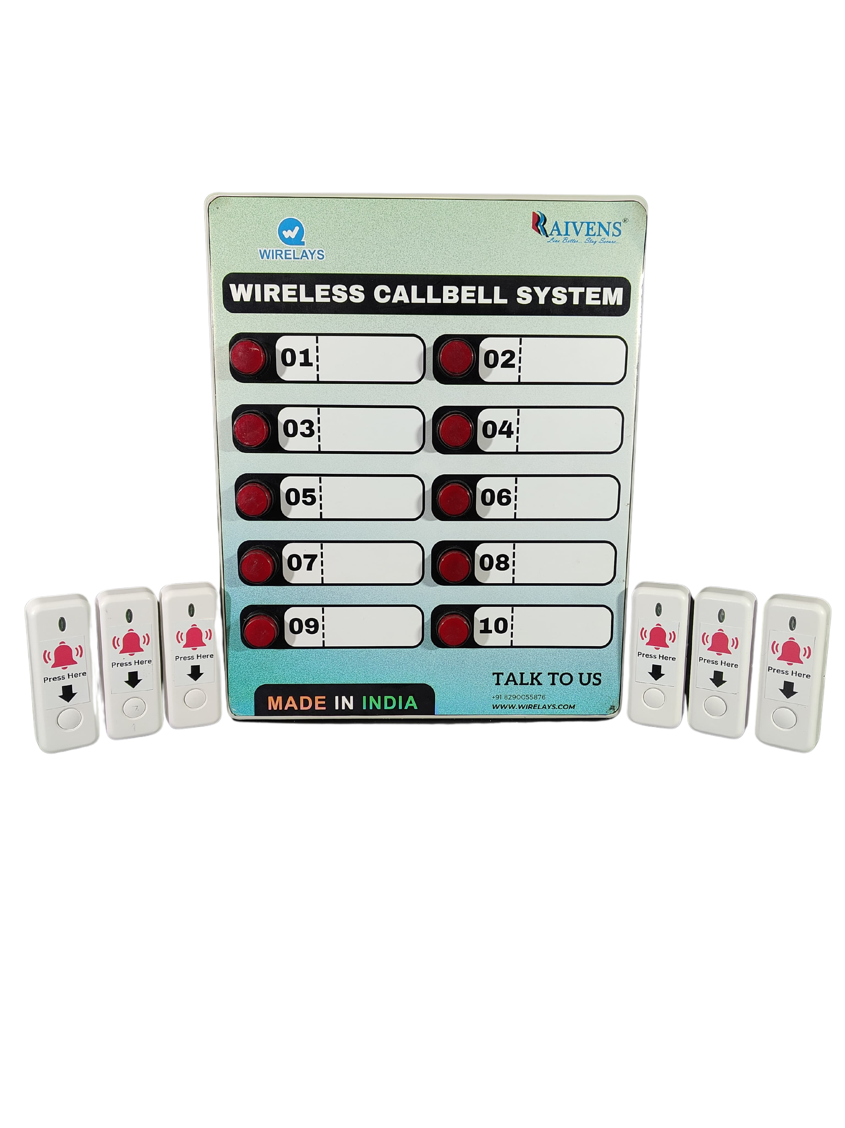 Wireless Nurse Call System, 100m Range | Wirelays Plug-and-Play Patient Alert Solution for Hospitals, Clinics, and Home Care Wireless Nurse Call System, 100m Range | Wirelays Plug-and-Play Patient Alert Solution for Hospitals, Clinics, and Home Care